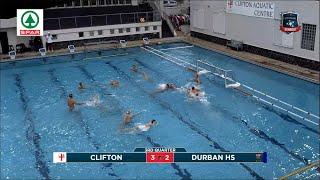 1st Clifton College vs 1st Durban High School - Water Polo highlights -  31 October 2024