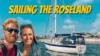 Sailing Our Off Grid Home To The Helford River (Sailing Cadoha) S3 Ep20