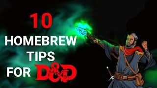 10 D&D Homebrew Tips from pro Game Designer Mark Seifter