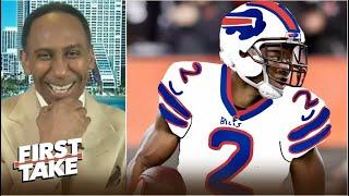 FIRST TAKE | "Amari Cooper better than Stefon Diggs" - Stephen A.: Josh Allen will lead Bills to SB