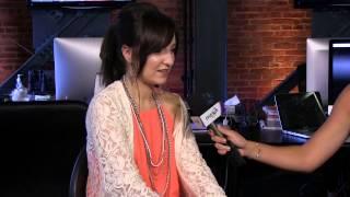 Singer Briana Tyson chats with MASNsports.com before performing at Camden Yards