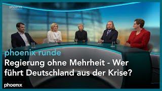 phoenix runde: Regierung ohne Mehrheit - Wer führt Deutschland aus der Krise?