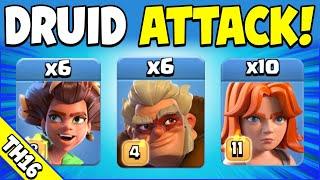 New Druid Troop = WOW!!! Best TH16 Attack Strategy (Clash of Clans)