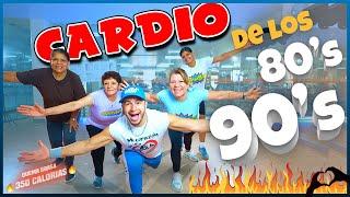 Cardio para BAJAR Peso RAPIDO con CLASICOS de los 80 y 90  DANCE HITS  Perder PESO BAILANDO