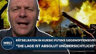 PUTINS KRIEG: "Lage absolut unübersichtlich!" Gegenoffensive der Russen! Ukraine stemmt sich dagegen