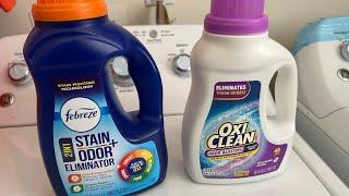 Febreze Odor/Stain Eliminator vs Oxiclean Odor Blaters