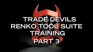 Renko Tool Suite Training for Ninjatrader 8 - Favorite Trade Set-Up & Why it's so Effective - Part 3