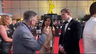 TV Blackbox with Jane Lu and Davie Fogarty at the 64th TV Week Logie Awards