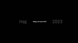 Happy new year 2023