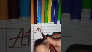 writing the A name Abrish#shortvideo