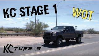 KC Stage 1 Turbo w/ 10 Blade - Stock injectors  -  WOT Pull