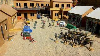 Army Men:Battle for control-The town (Army men stopmotion)