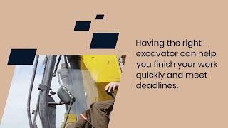 Choosing the Right Excavator (210) 651-5611 Equipment Rental San Antonio