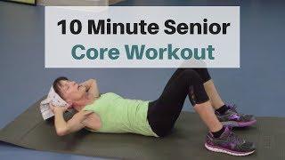 10 Minute Core Workout For Seniors. Blast Away Belly Fat!