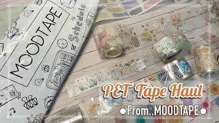  PET Tape & Washi tape Haul from MOODTAPE 