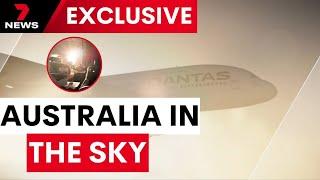 Qantas's latest campaign 'Australia in the Sky' | 7NEWS