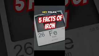 5 Facts of Iron #shorts #facts