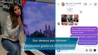 Influencers que han sido expuestos por querer todo gratis