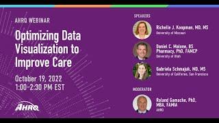 Optimizing Data Visualization to Improve Care: AHRQ Webinar