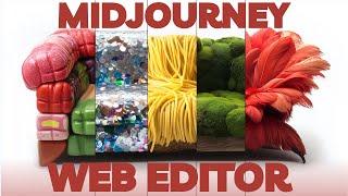 Edit ANY IMAGE with Midjourney - Web Editor