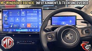 Exploring the Infotainment & Instrument Cluster of the MG Windsor Essence | Full Tech Review