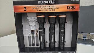 Duracell 1200 Lumen Hybrid LED Flashlights