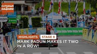 #Dauphiné 2021 - Stage 8 - Highlights - Padun makes it two in a row!