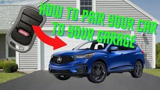 How to pair your vehicle’s homelink to your garage!