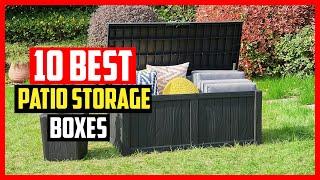 Top 10 Best Patio Storage Boxes in 2024 Reviews