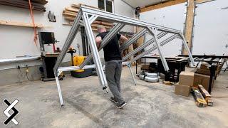 60 Minute Aluminum Workbench