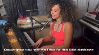 Kandace Springs What Was I Made For Billie Eillish