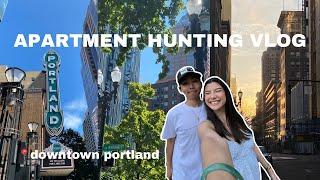 Apartment Hunting vlog | Portland, OR