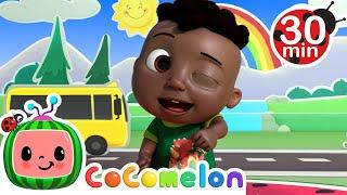 The Wheels on the Bus (Dance Party) | Kids Songs | Moonbug Kids - Nursery Rhymes for Babies