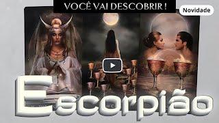 #Escorpiao️Você vai SABER de uma HISTÓRIA Mau CONTADA e Fará uma PESSOA Chorar pelo que Perdeu