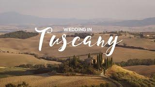 Tuscany wedding video | L'Olmo, Podere a Pienza // Michelle & David