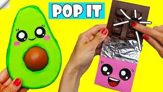 DIY fidget toys pop it | How to make pop it