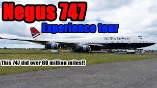 Negus 747- British Airways Negus 747 open day tour Experience at Cotswold airport #boeing747