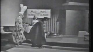 Ernie Kovacs as Matzoh Hepplewhite - The Magicians Bowling League