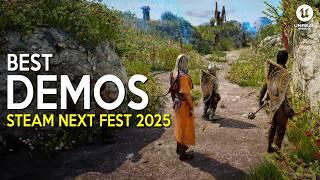 TOP 30 NEW FREE GAME DEMOS with INSANE GRAPHICS Steam Next Fest 2025