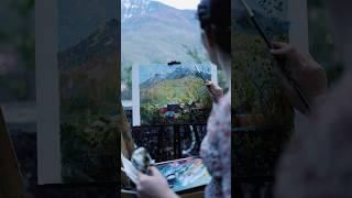Люблю такие знакомства ️Как Вам этюд ?) #artist #творчество #елисавета #искусство #живопись