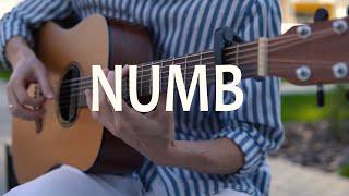 NUMB - LINKIN PARK fingerstyle guitar cover + tabs. Фингерстайл на гитаре