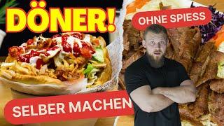 Vergesst Bratwurstdöner! Den besten Döner selber machen!