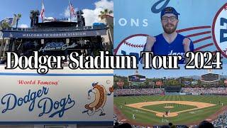 Dodger Stadium Tour 2024 | Food, Trophies, Ohtani, & more