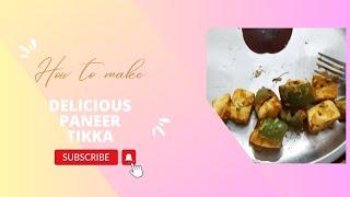 easy Paneer Tikka recipe   #tastyfood #tastyfood #Harman'skitchen..