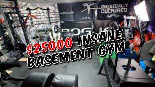 Insane $25000 Basement Gym | Home Gym Tour 2021