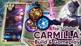 Carmilla Carnage: Insane Regen and Damage !! | Top 1 Global Carmilla Gameplay | New Emblem & Build