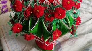 Christmas design new Guldasta || Guldasta new design by hand work with naaz