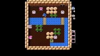 le monde du geek - guide - Aventures of Lolo Niveaux - 1-2 sur NES