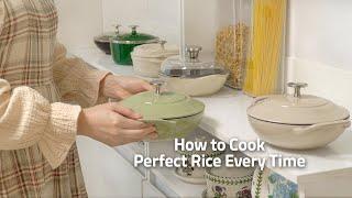 How to Cook Perfect Rice Every Time Easy Korean Hot Pot Rice | How to Wash Rice