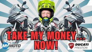 TAKE MY MONEY NOW! We ride the DUCATI MULTISTRADA V4S GRAND TOUR